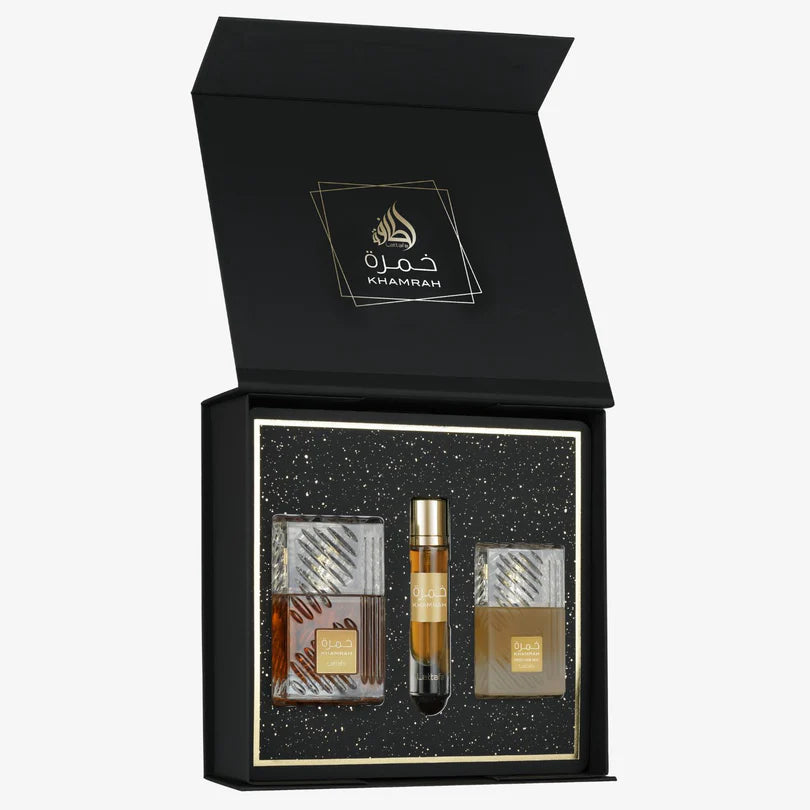 Lattafa Khamra Gift Set